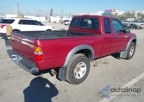2004 Toyota Tacoma Prerunner from USA, damaged, VIN 5TESM92N74Z349494